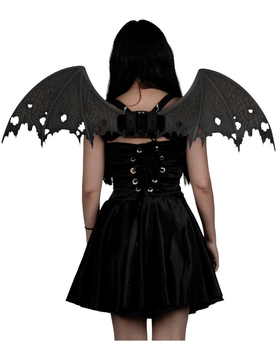 Alas para disfraz Espectrales Tenebrosas Accesorio 2