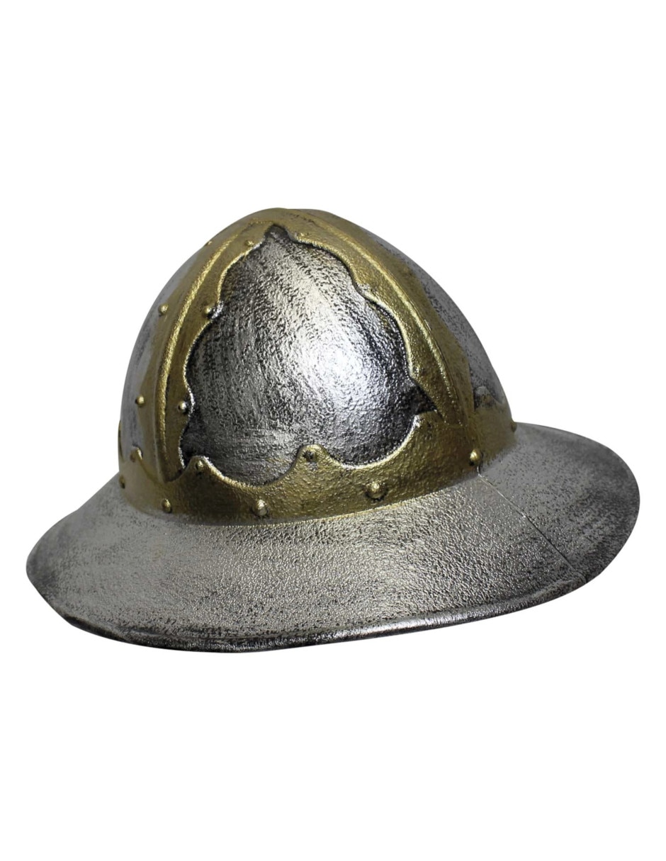 Casco para disfraz de casco de conquistador accesorio Casco para disfraz de casco de conquistador accesorio