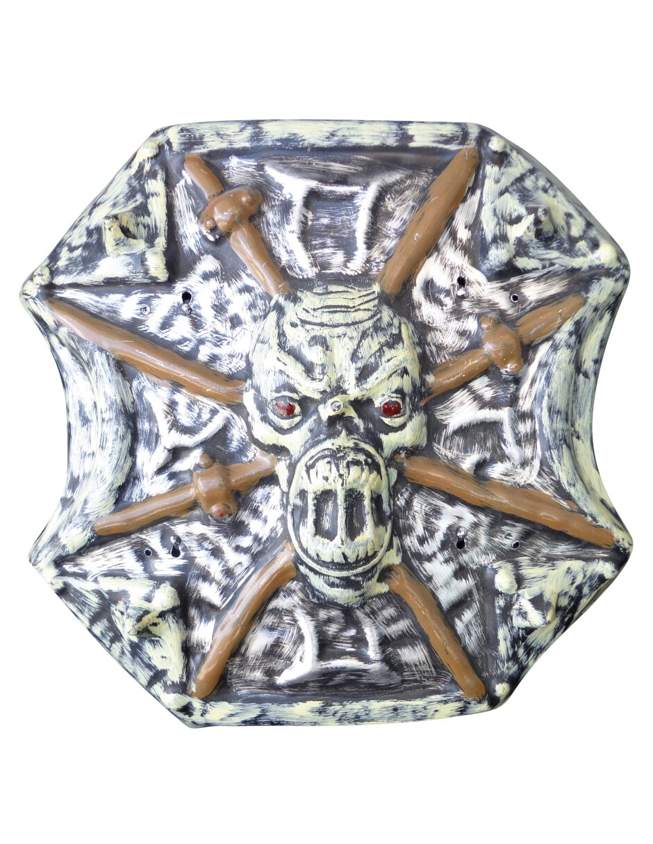 Escudo para disfraz de escudo de calavera accesorio Escudo para disfraz de escudo de calavera accesorio