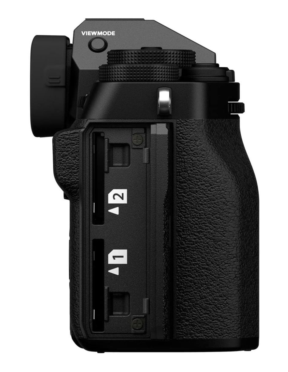 Kit cámara sin espejo y accesorios kit x-t5 + xf16-3.150 - negro con lente 16 a 80 mm f / 4 x-mount 5