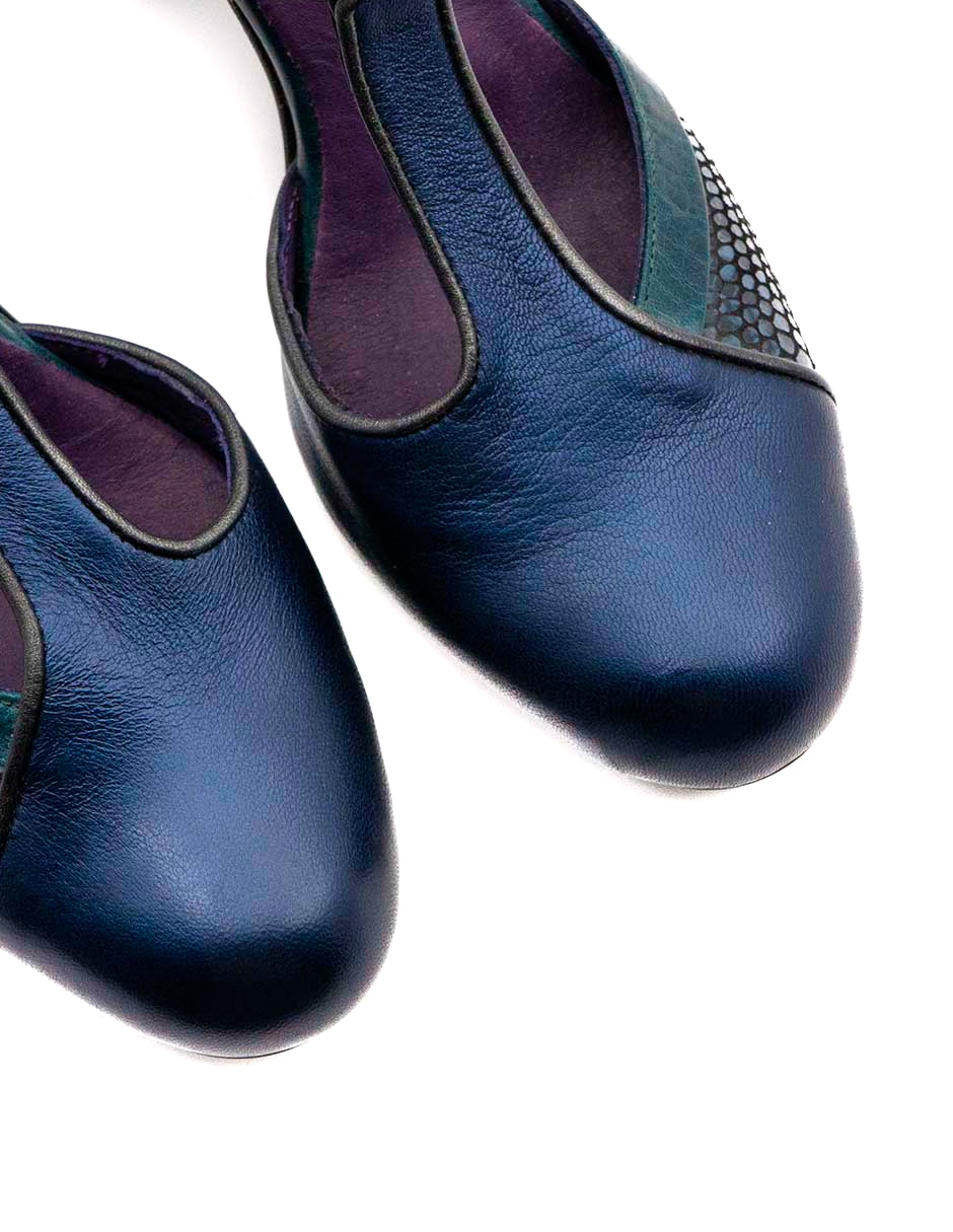Zapato de tacón de piel para mujer 7