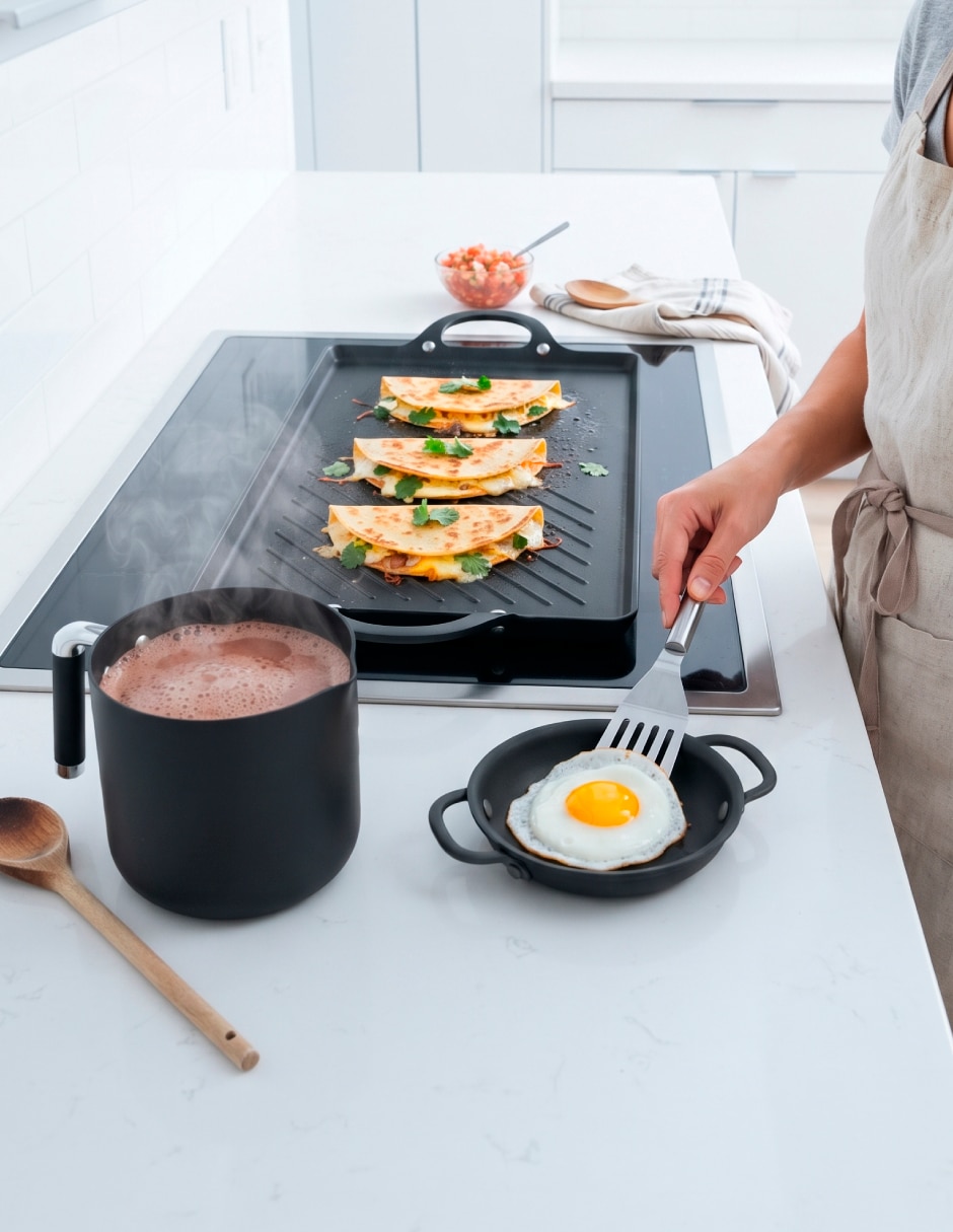 Batería de cocina C0566-01 de Acero inoxidable antiadherente Cerámica 3 piezas piezas 7