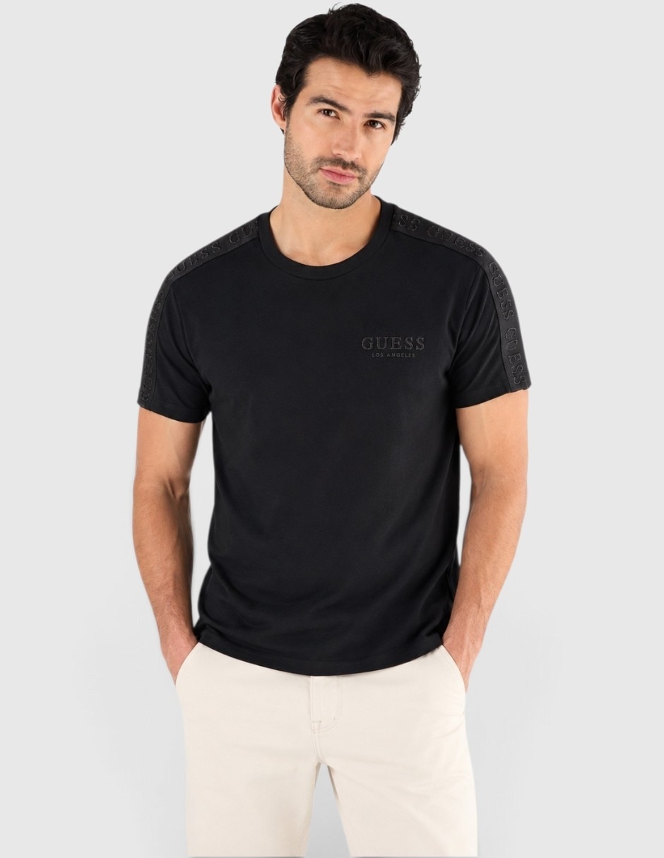 Playera cuello redondo para hombre