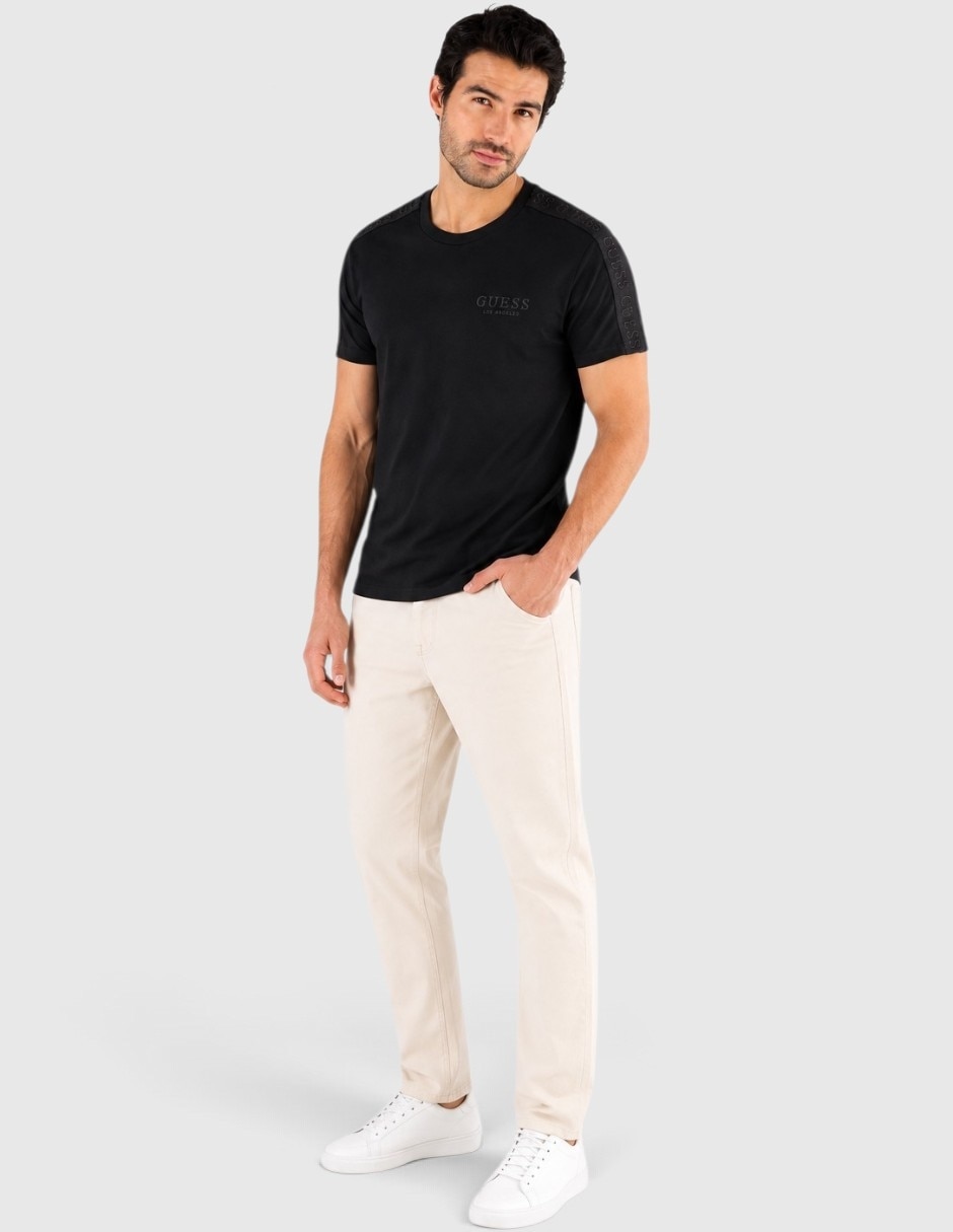 Playera cuello redondo para hombre