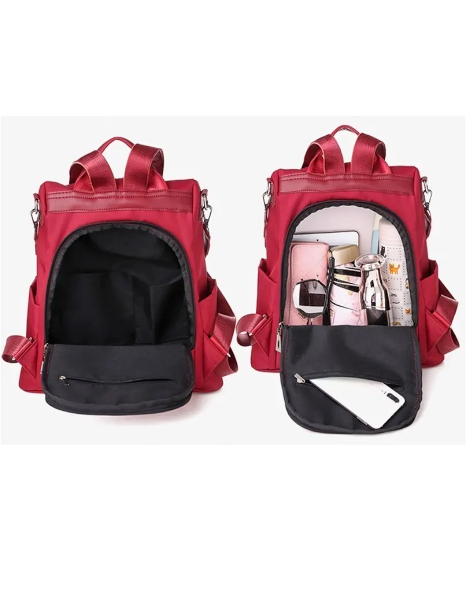 Mochila antirrobo impermeabe para mujer 4