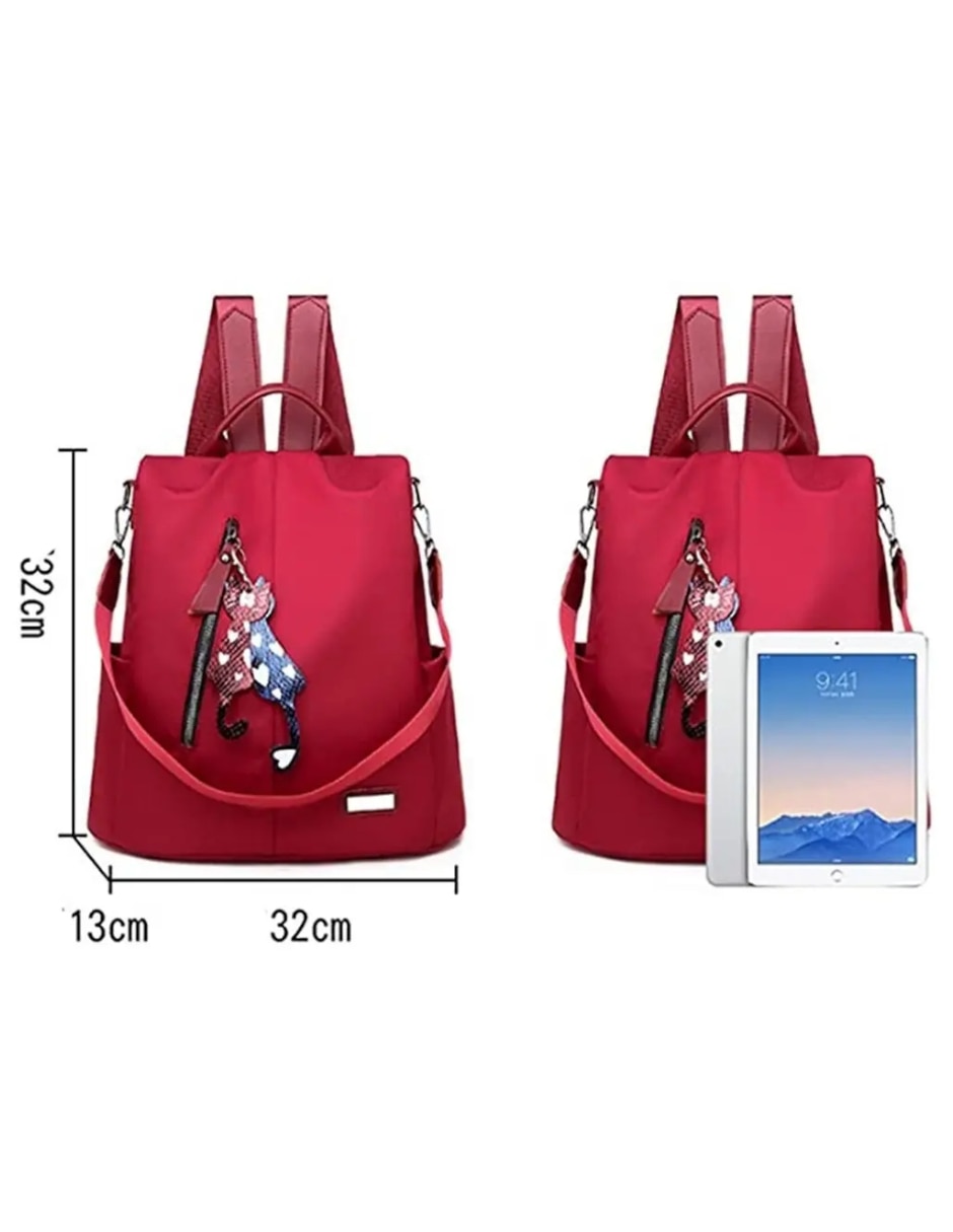 Mochila antirrobo impermeabe para mujer 5