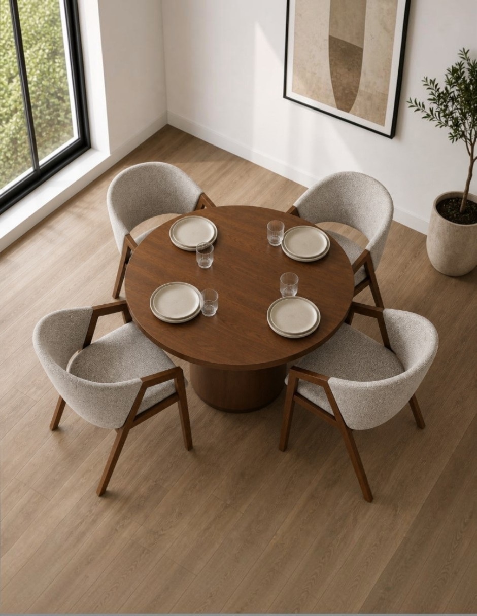 Comedor para 4 personas de madera 5
