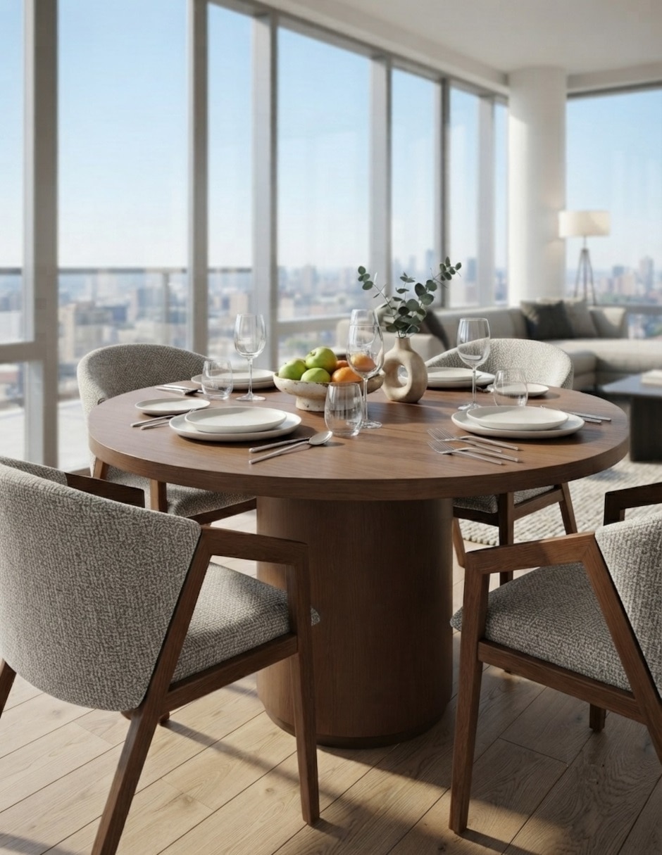 Comedor para 4 personas de madera 7