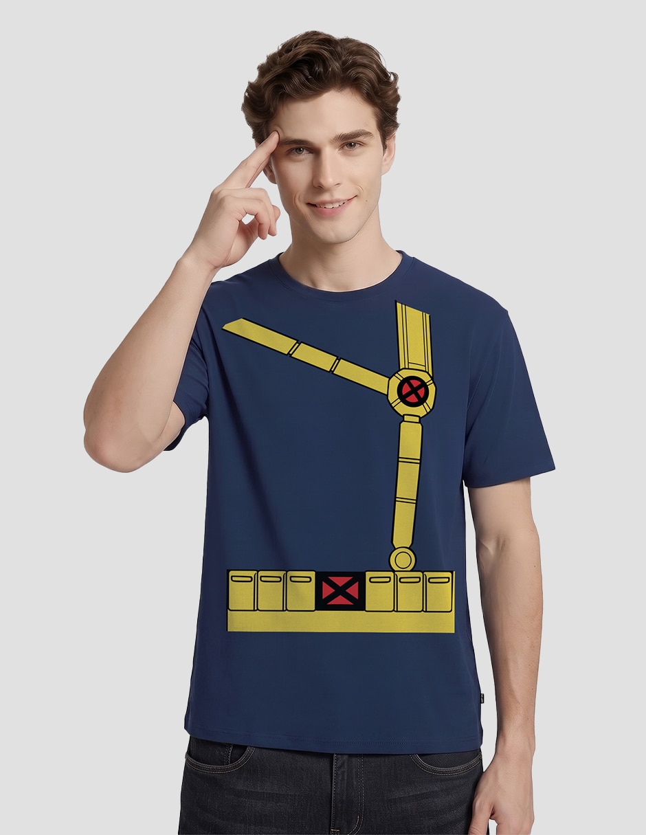 Playera Torso X Men cuello redondo para hombre