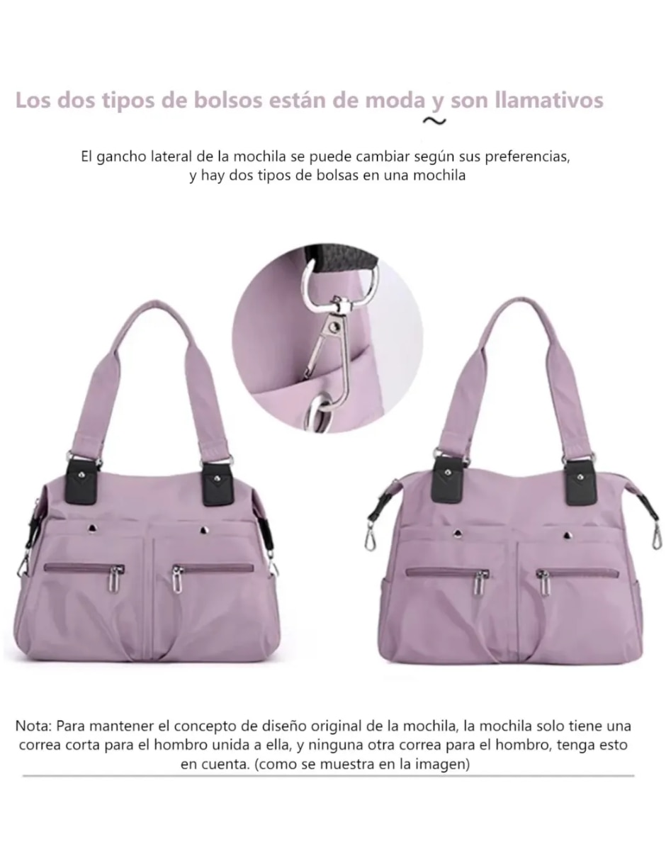 Bolsa bandolera genérica para mujer 4