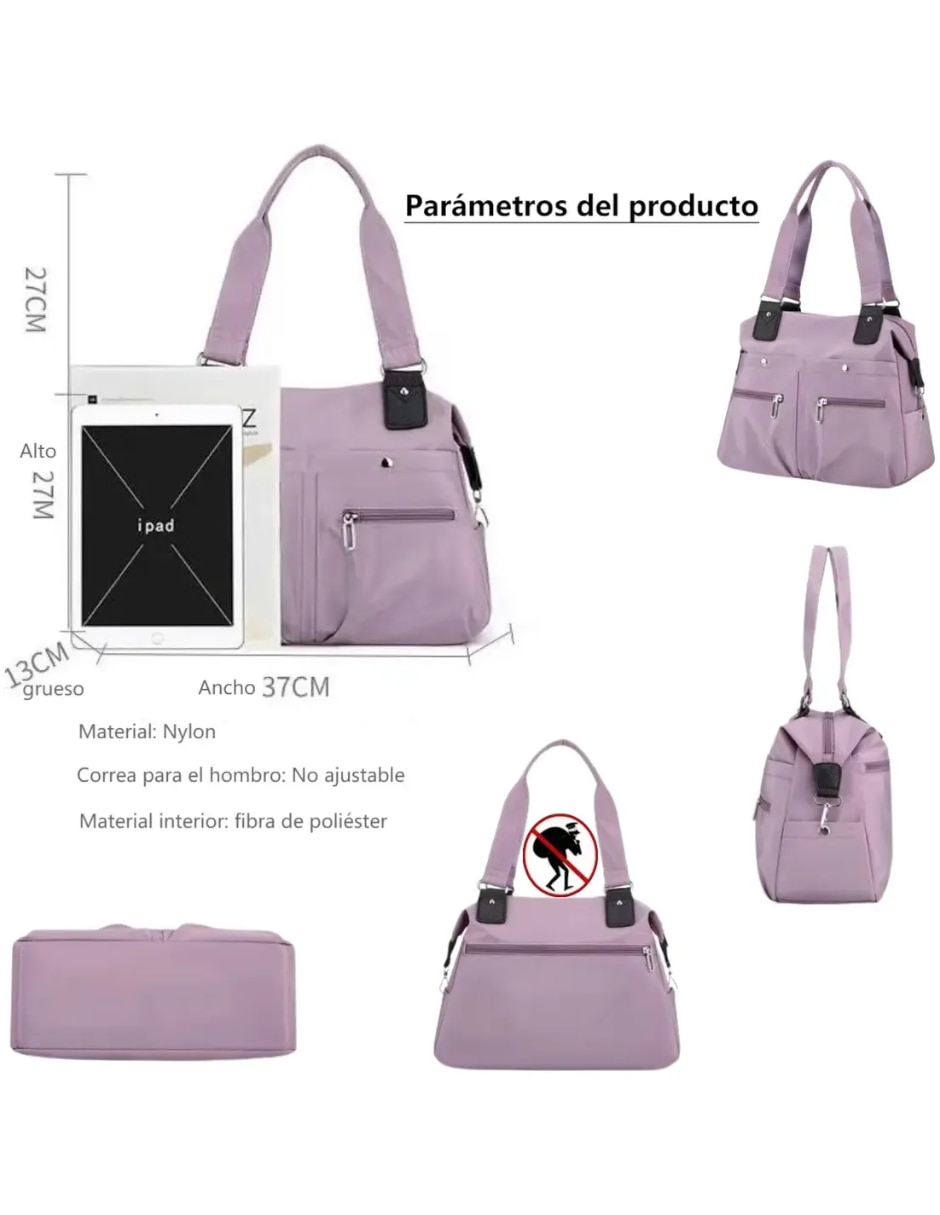 Bolsa bandolera genérica para mujer 5