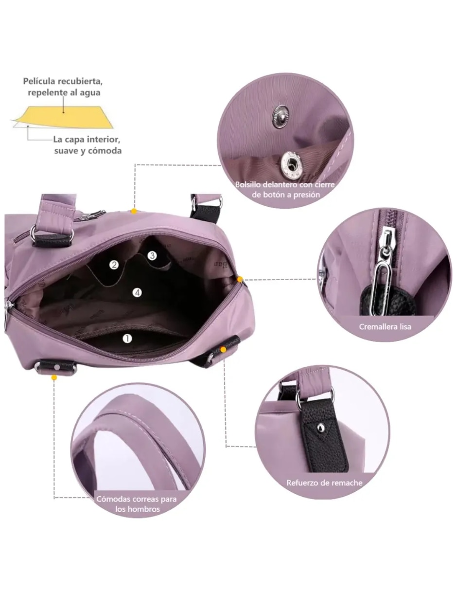Bolsa bandolera genérica para mujer 3