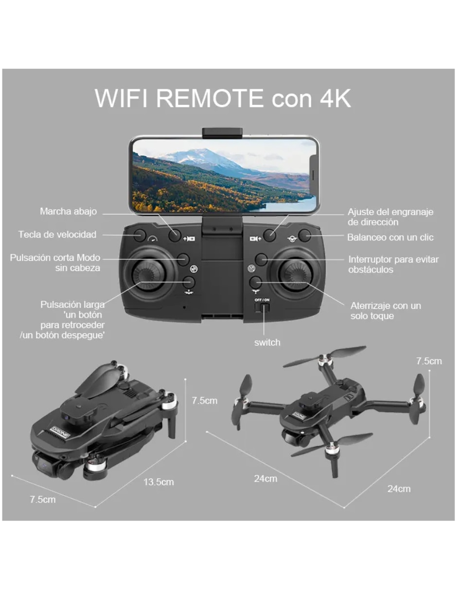 Drone dron 4k 5
