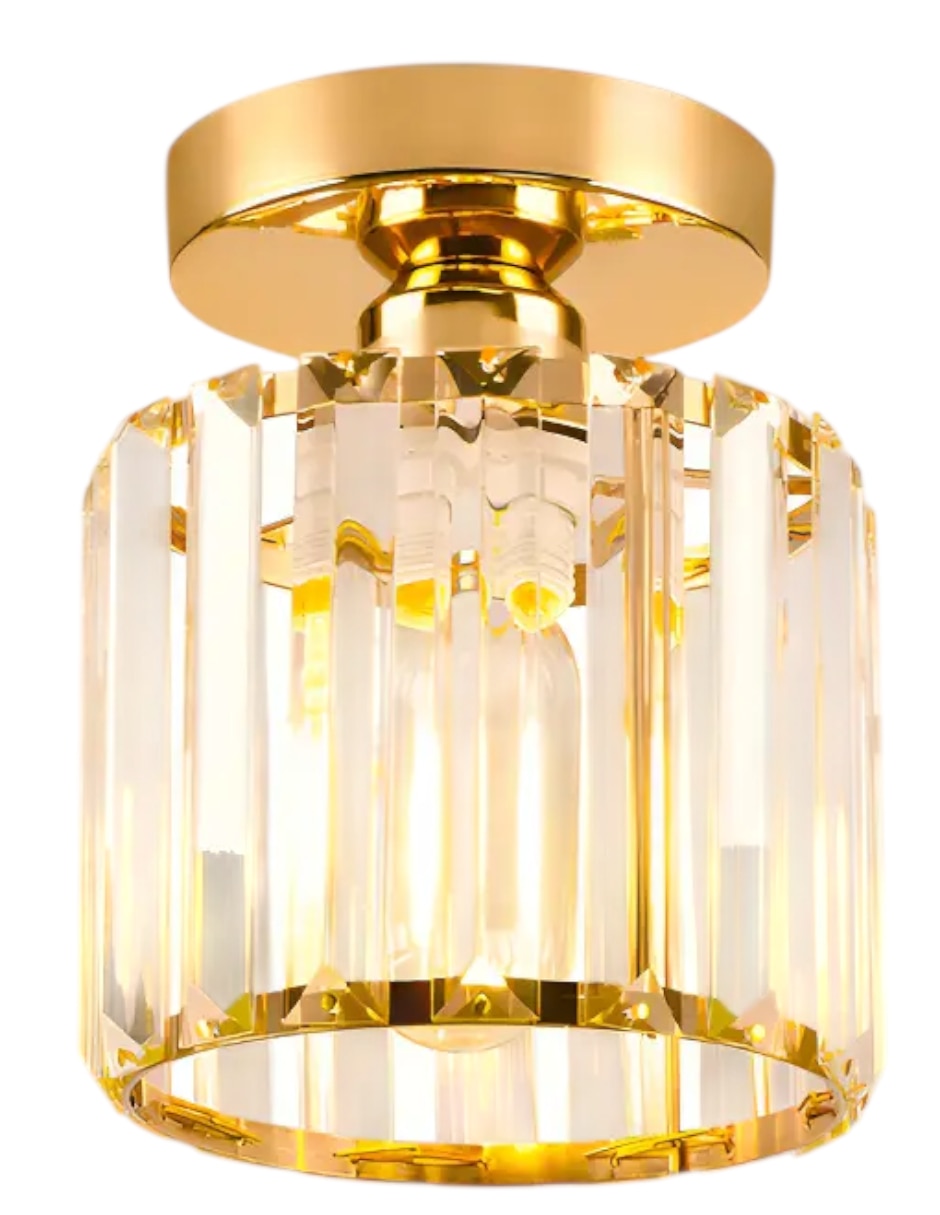 Lampara colgante incandescente y led