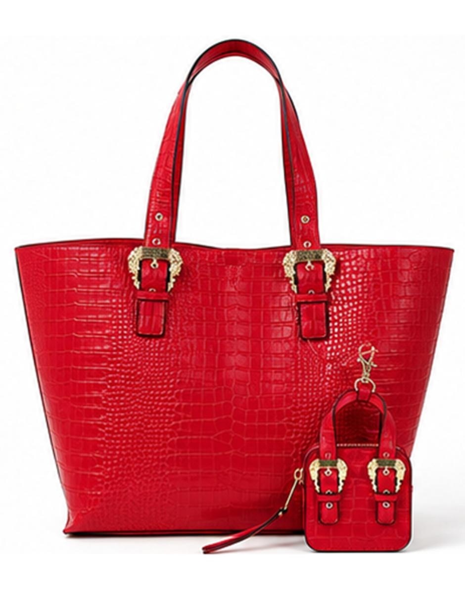 Bolsa tote versace couture para mujer