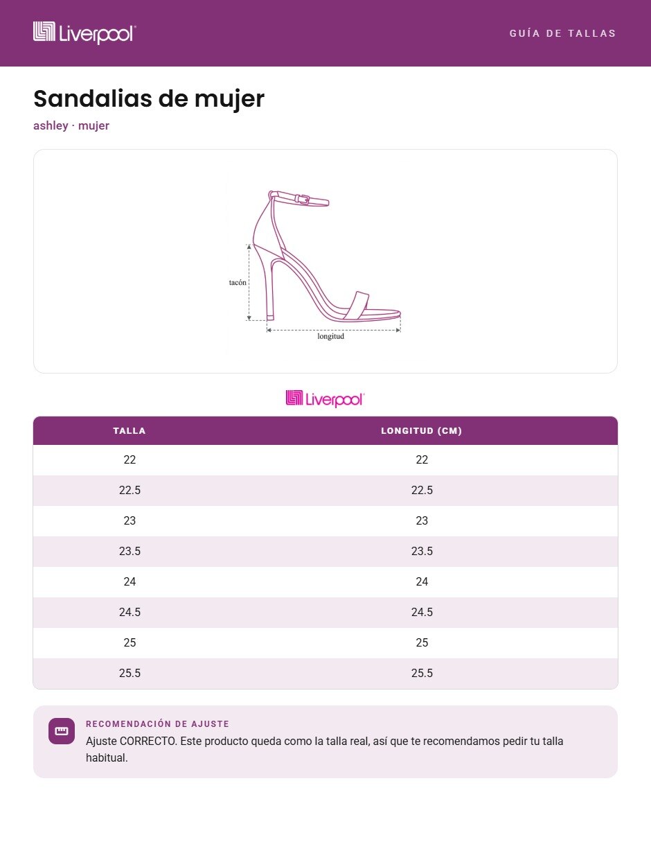 Sandalia para mujer 8