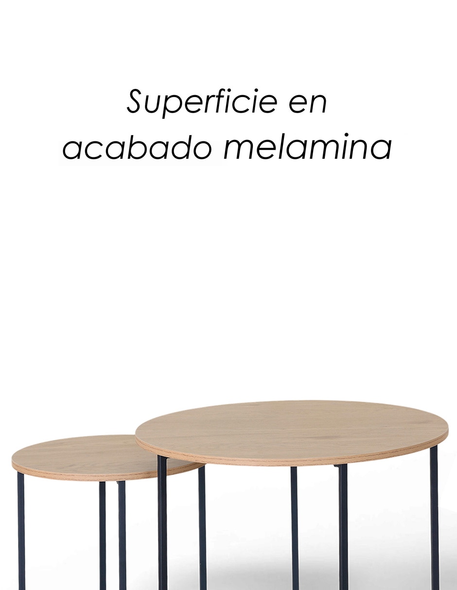 Juego de mesas para Interior 2 piezas 7
