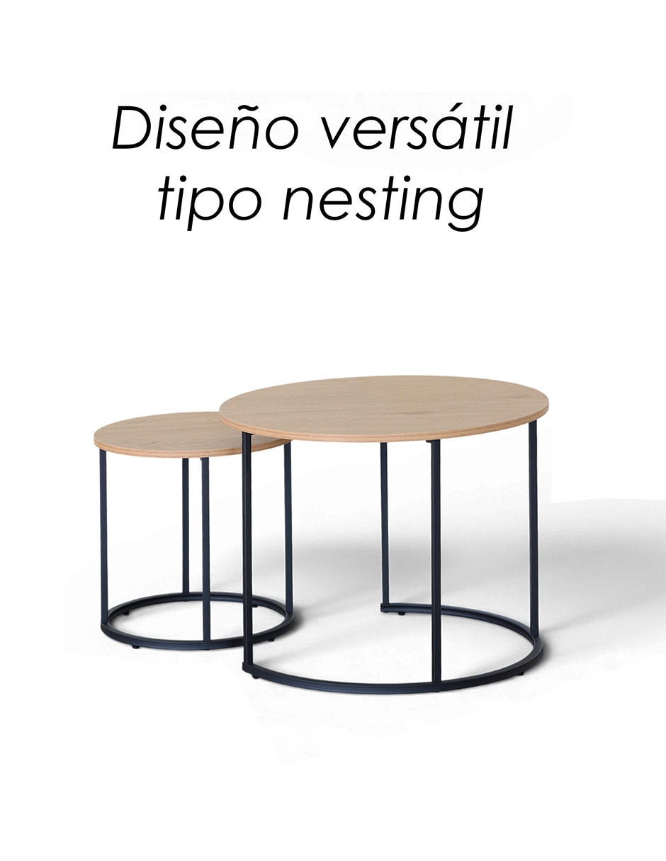 Juego de mesas para Interior 2 piezas 3