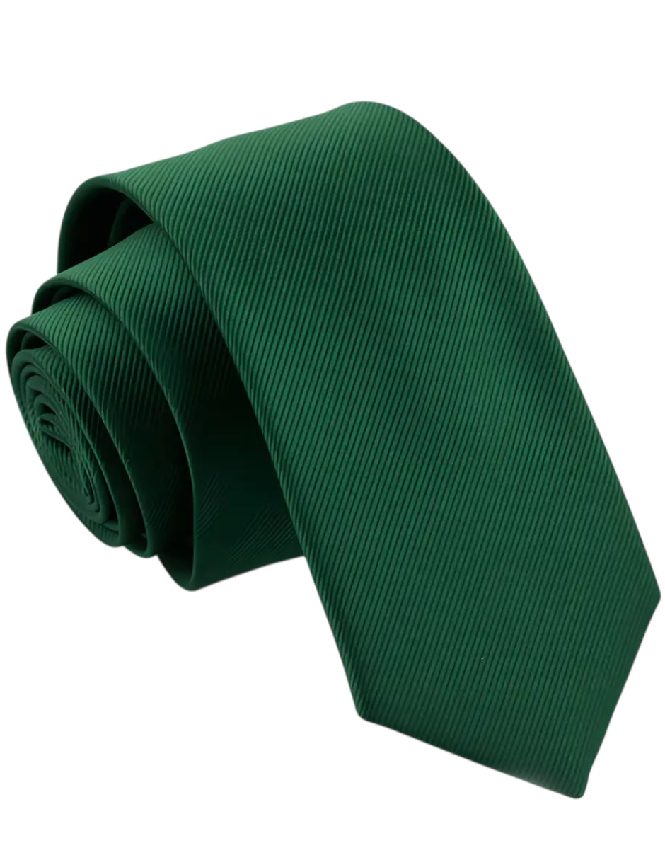 Corbata regular estampado liso para hombre