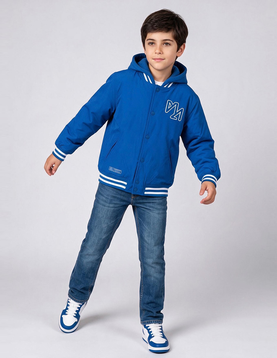 Chamarra college para niño
