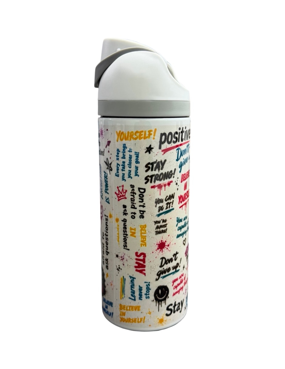 Termo de acero inoxidable con tapa rosca 2