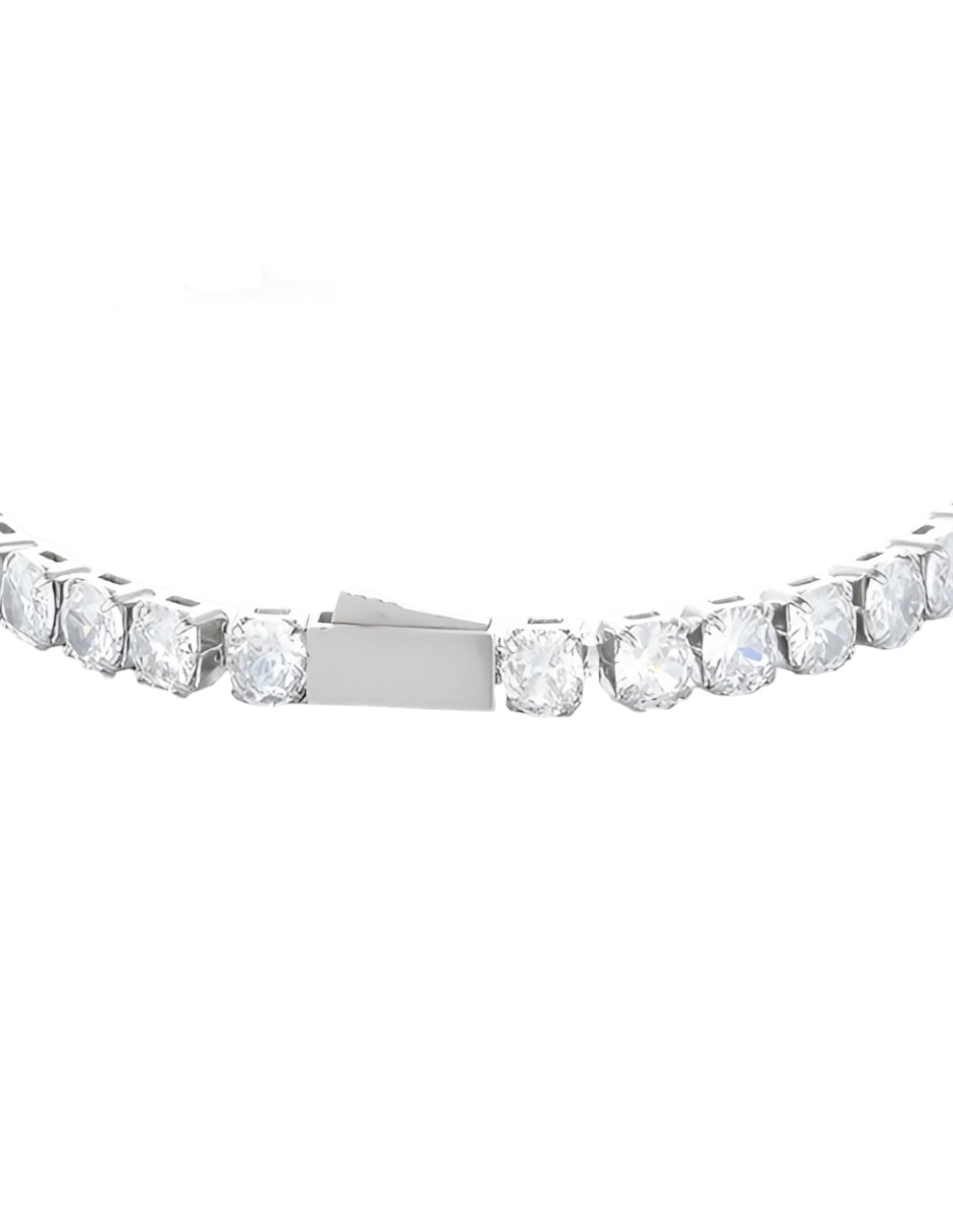 Pulsera con circonita acabado
