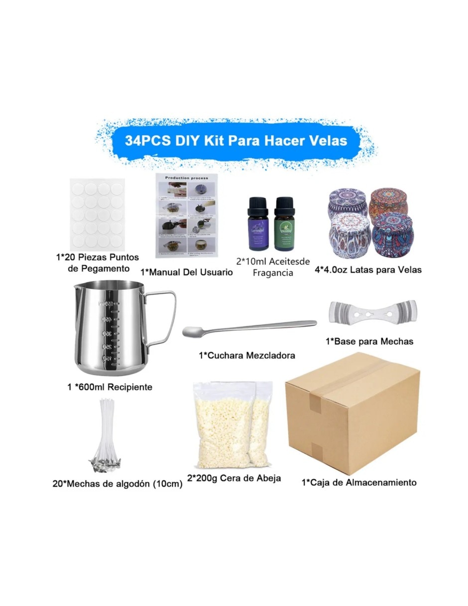 Kit de fabricación de velas 2