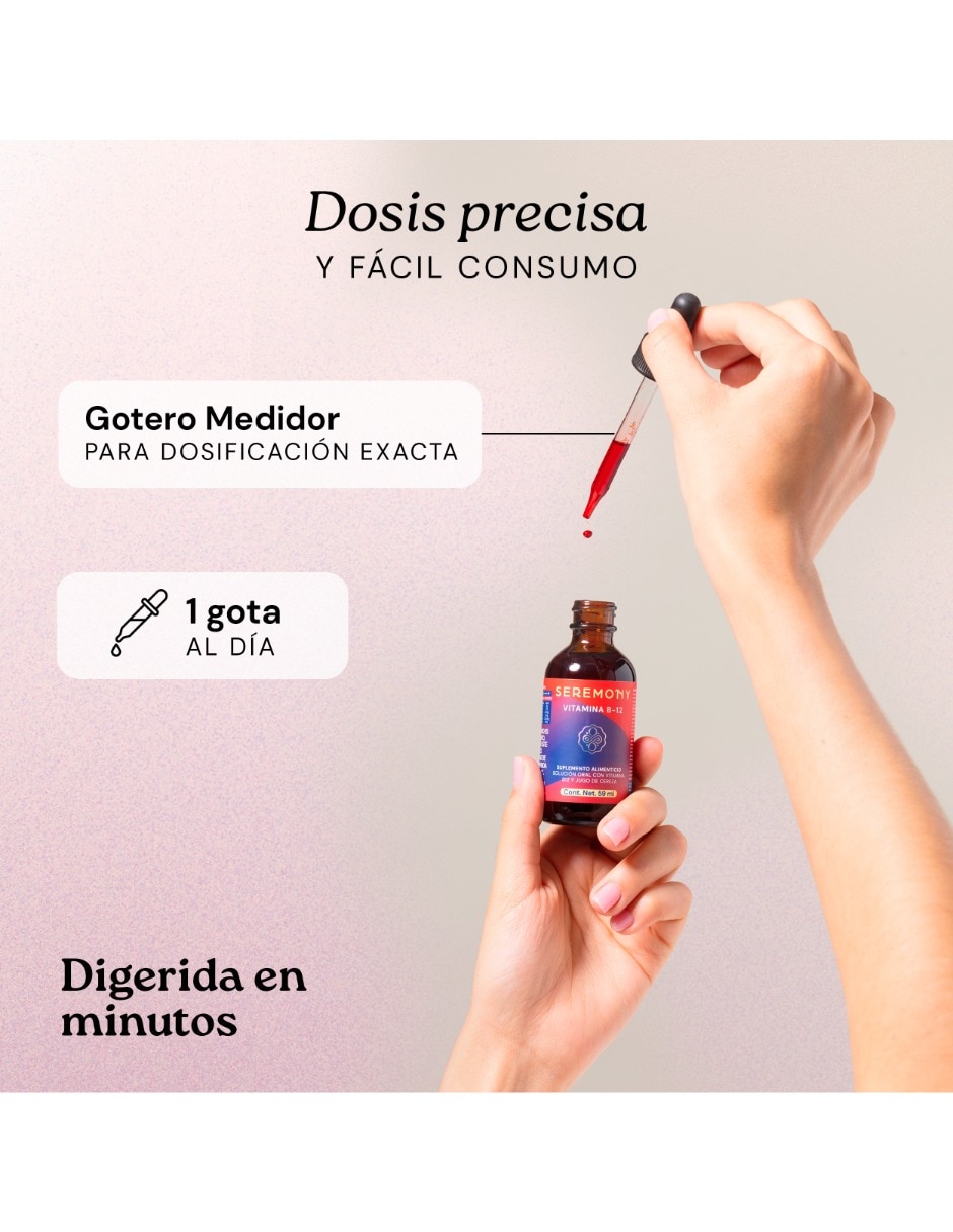 Metilcobalamina con vitamina B12 sabor cereza de 59 ml 8