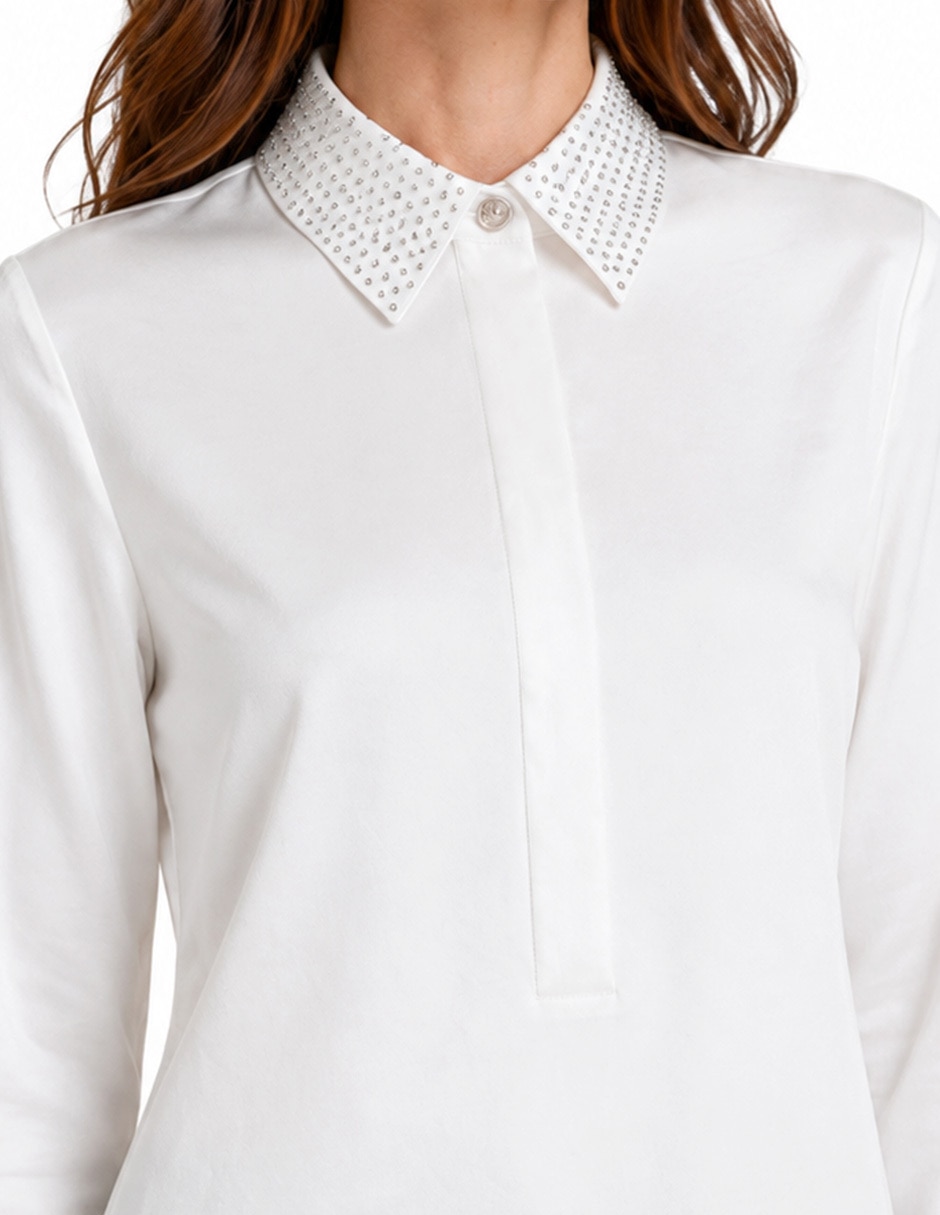 Blusa manga larga para mujer 4