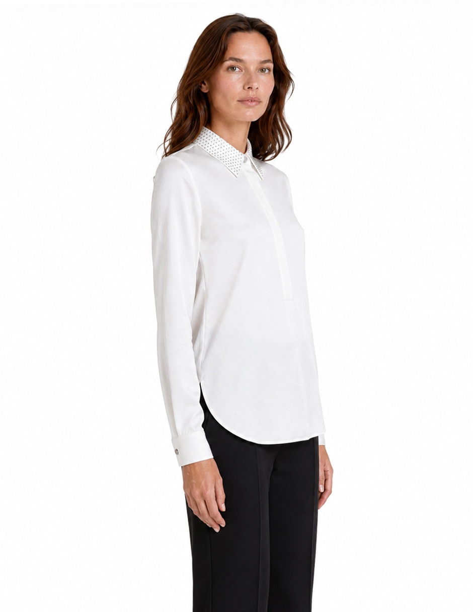 Blusa manga larga para mujer 3