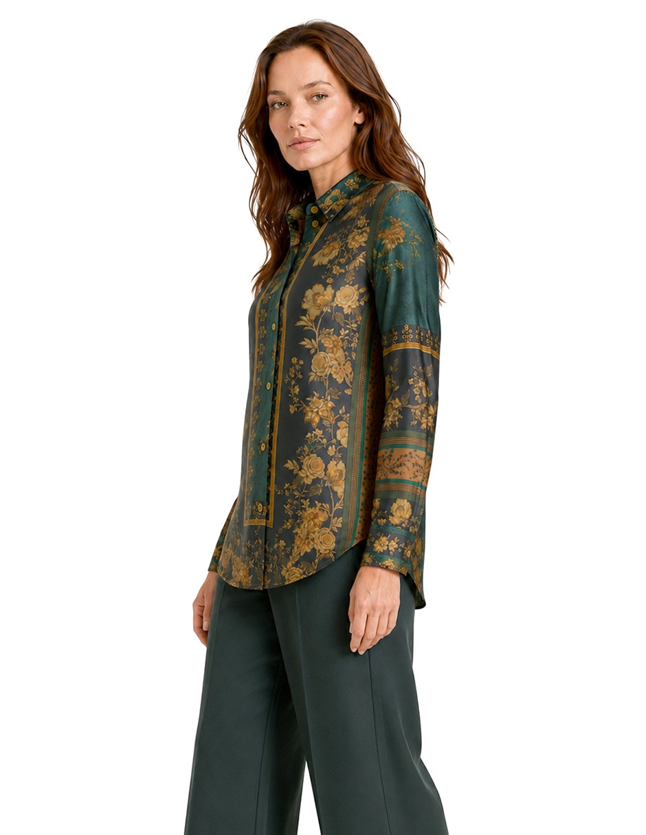 Blusa manga larga para mujer 3