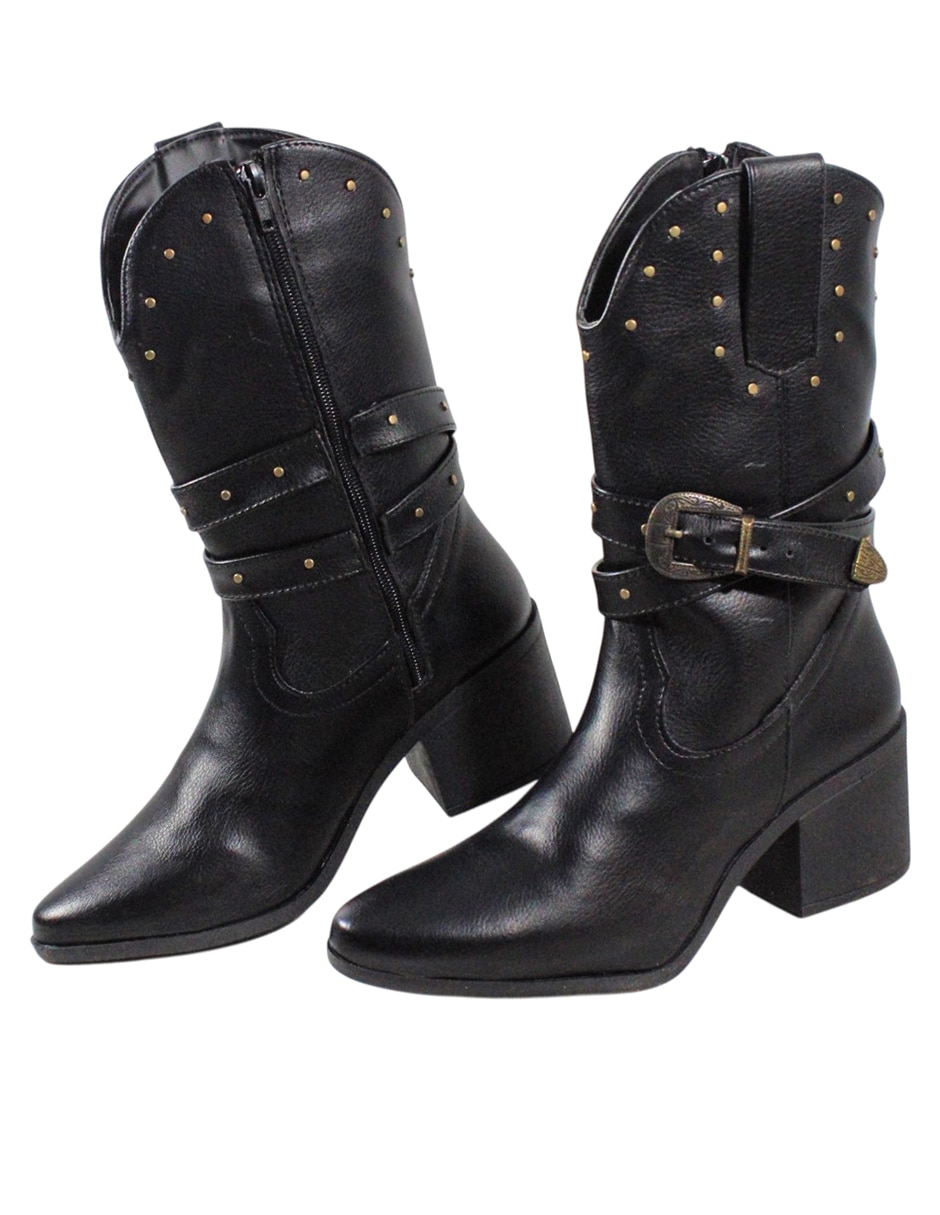 Bota cowboy abajo de la rodilla para mujer 7