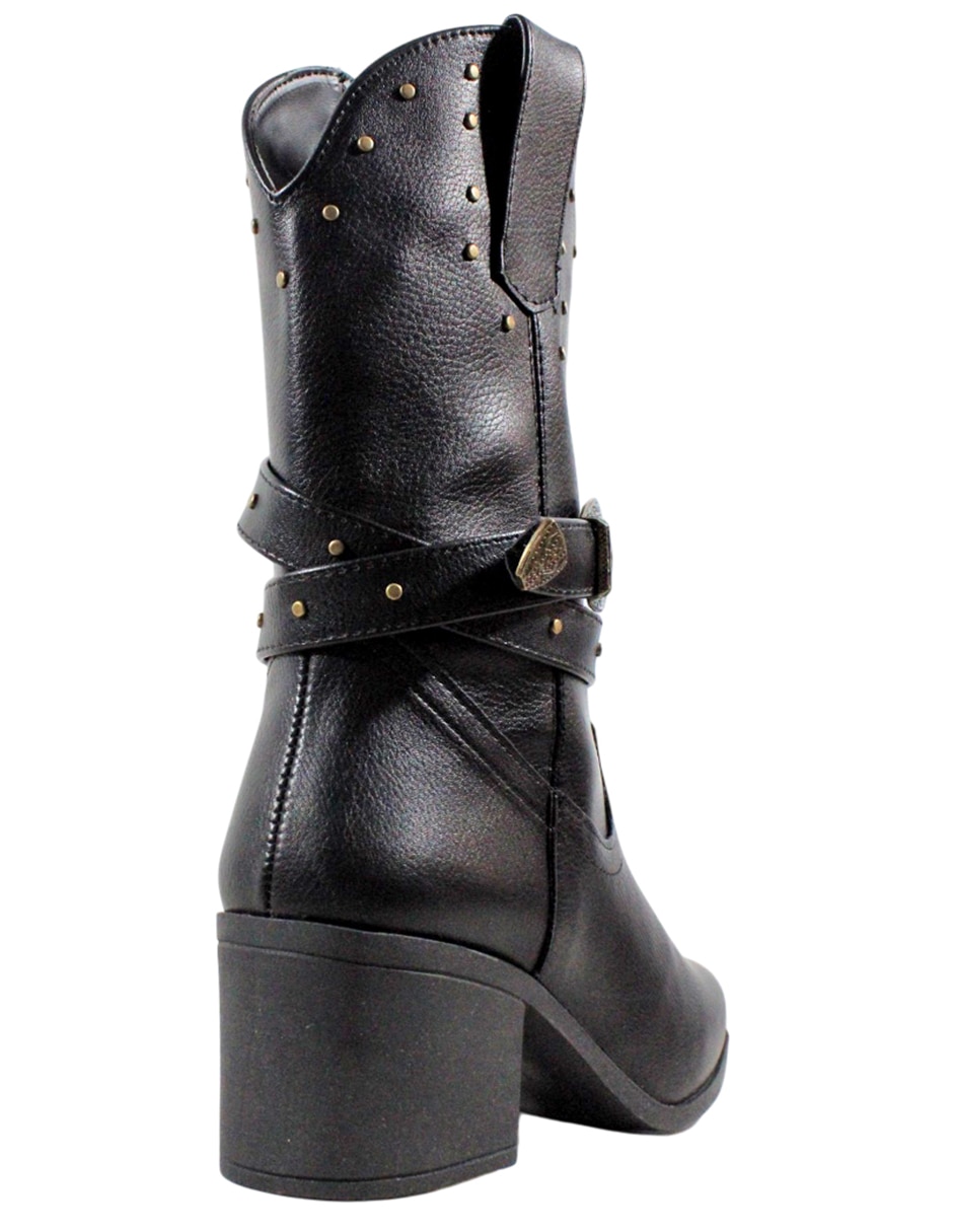 Bota cowboy abajo de la rodilla para mujer 11