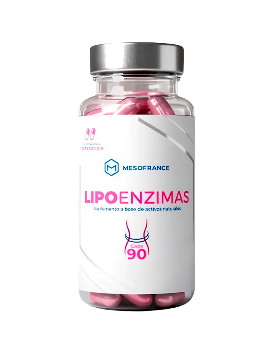 Lipoenzimas con cetonas de frambuesa de 90 cápsulas
