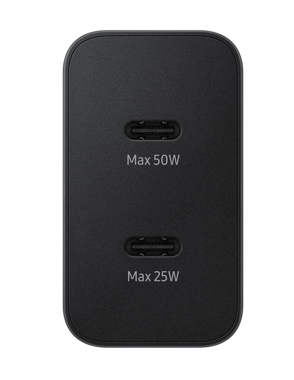 Cable tipo C Samsung 50W Power Adapter Duo with cable USB tipo C 50 W 3