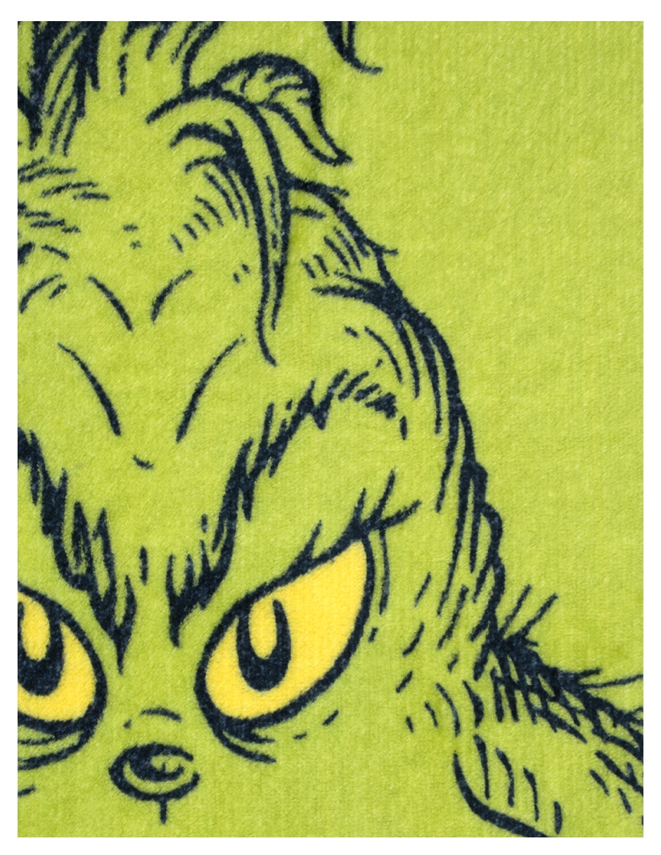 Frazada clásica de tejido suave grinch grinch 3