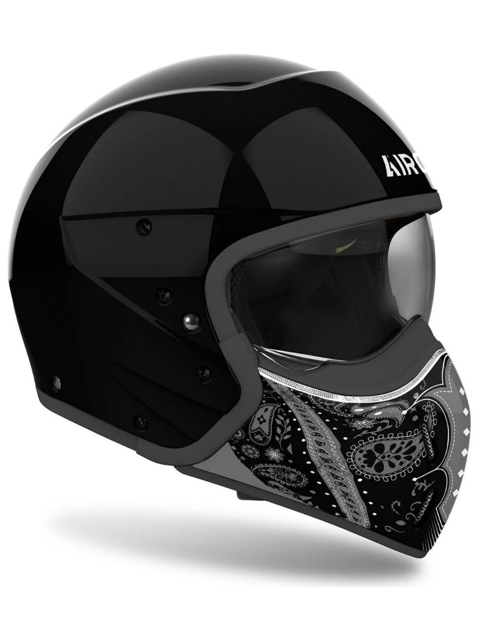Casco abatible para motocicleta urbana unisex