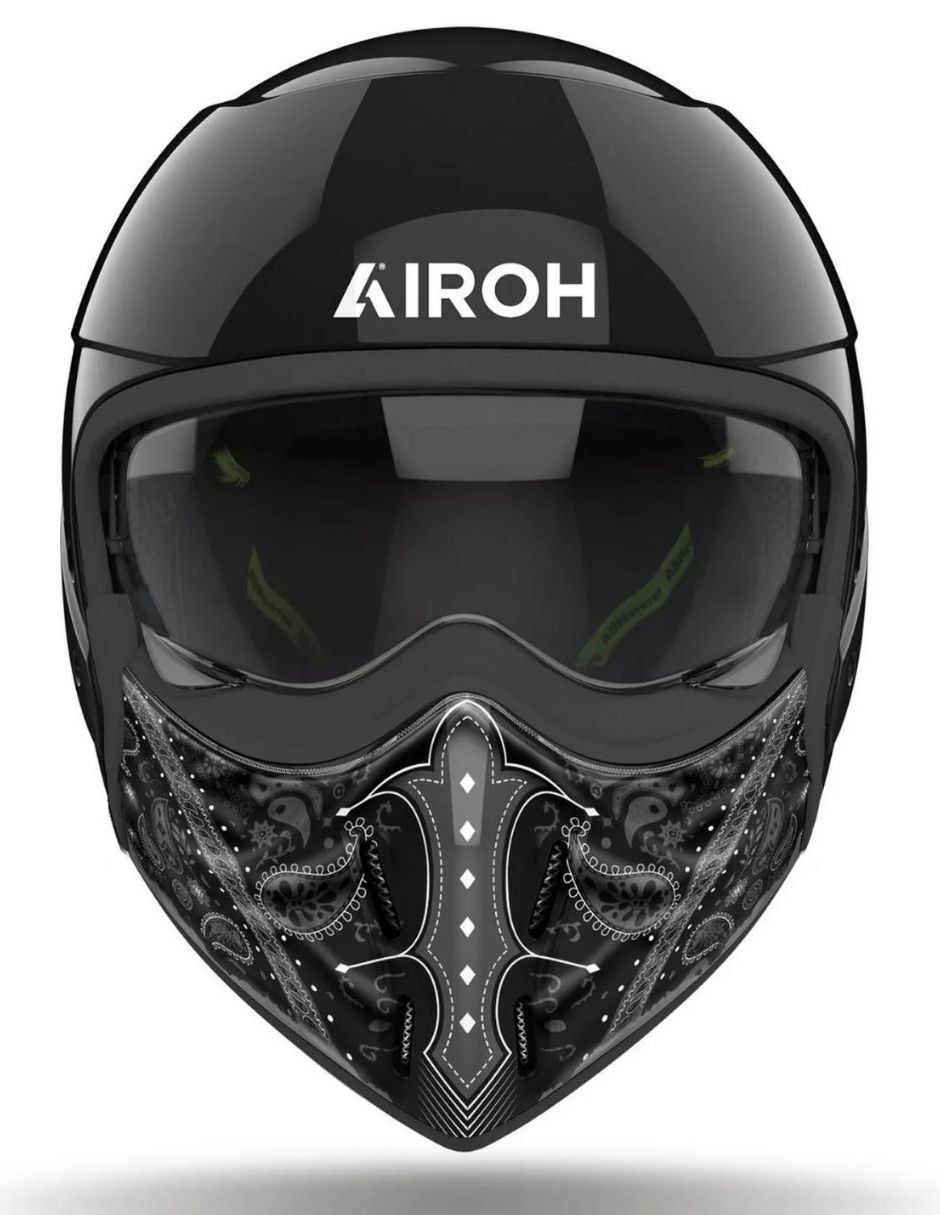 Casco abatible para motocicleta urbana unisex