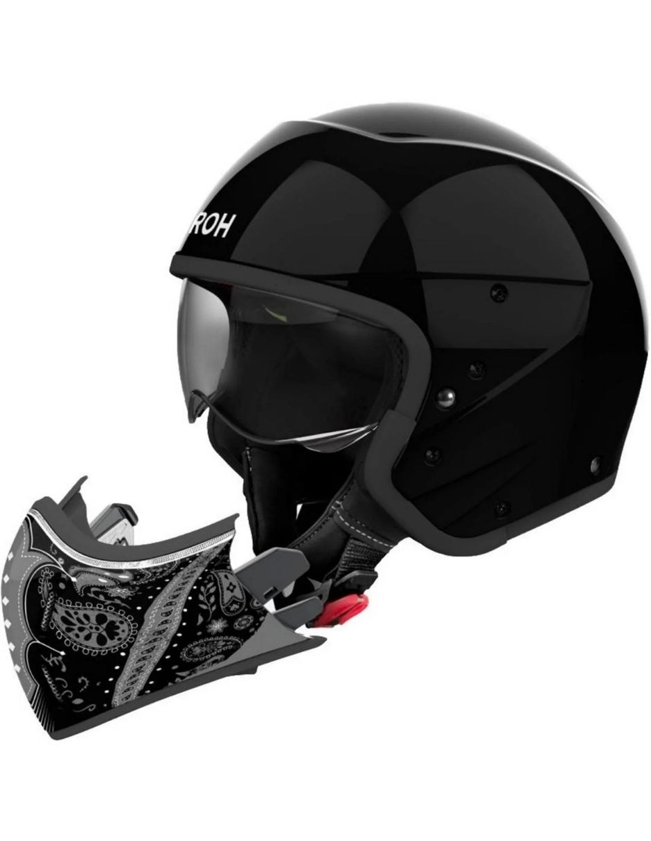 Casco abatible para motocicleta urbana unisex