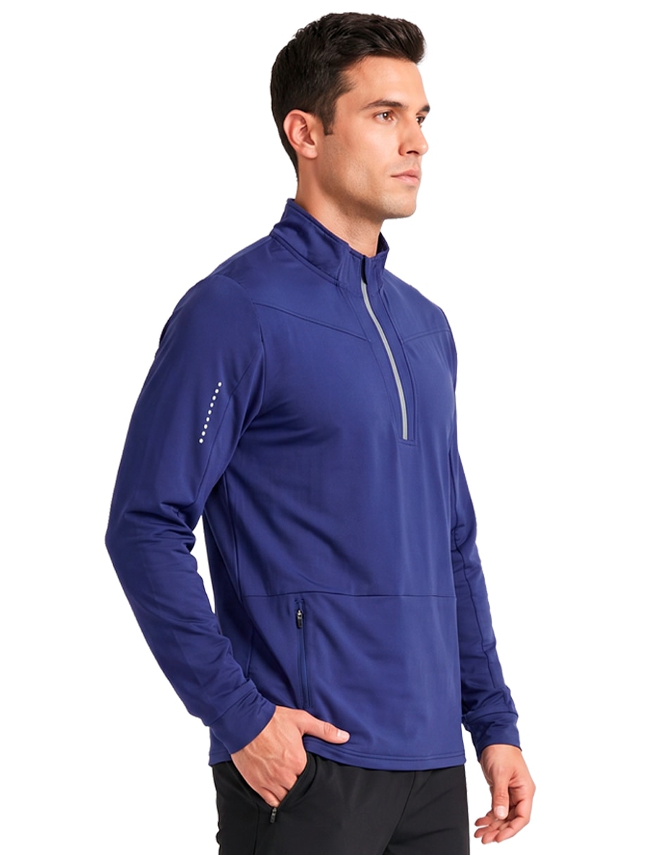 Chamarra para entrenamiento sin línea chamarra de hombre 2