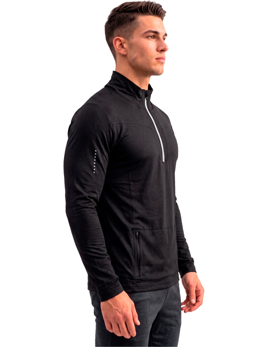 Chamarra para entrenamiento sin línea chamarra de hombre 4