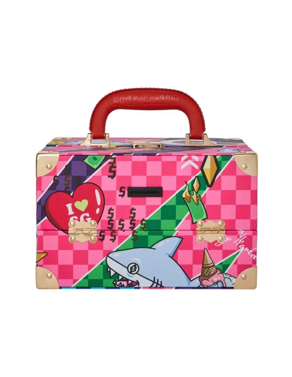 Joyero Kawaii Chaos con espejo y cerradura