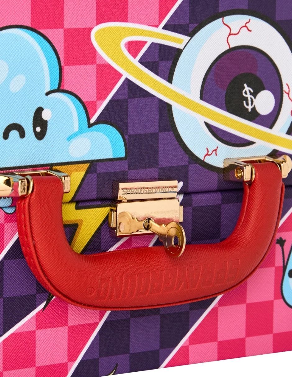 Joyero Kawaii Chaos con espejo y cerradura