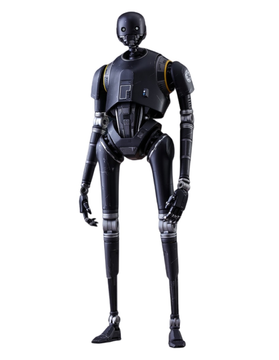 Figura de colección articulada star wars rogue one k-2so estándar con luz