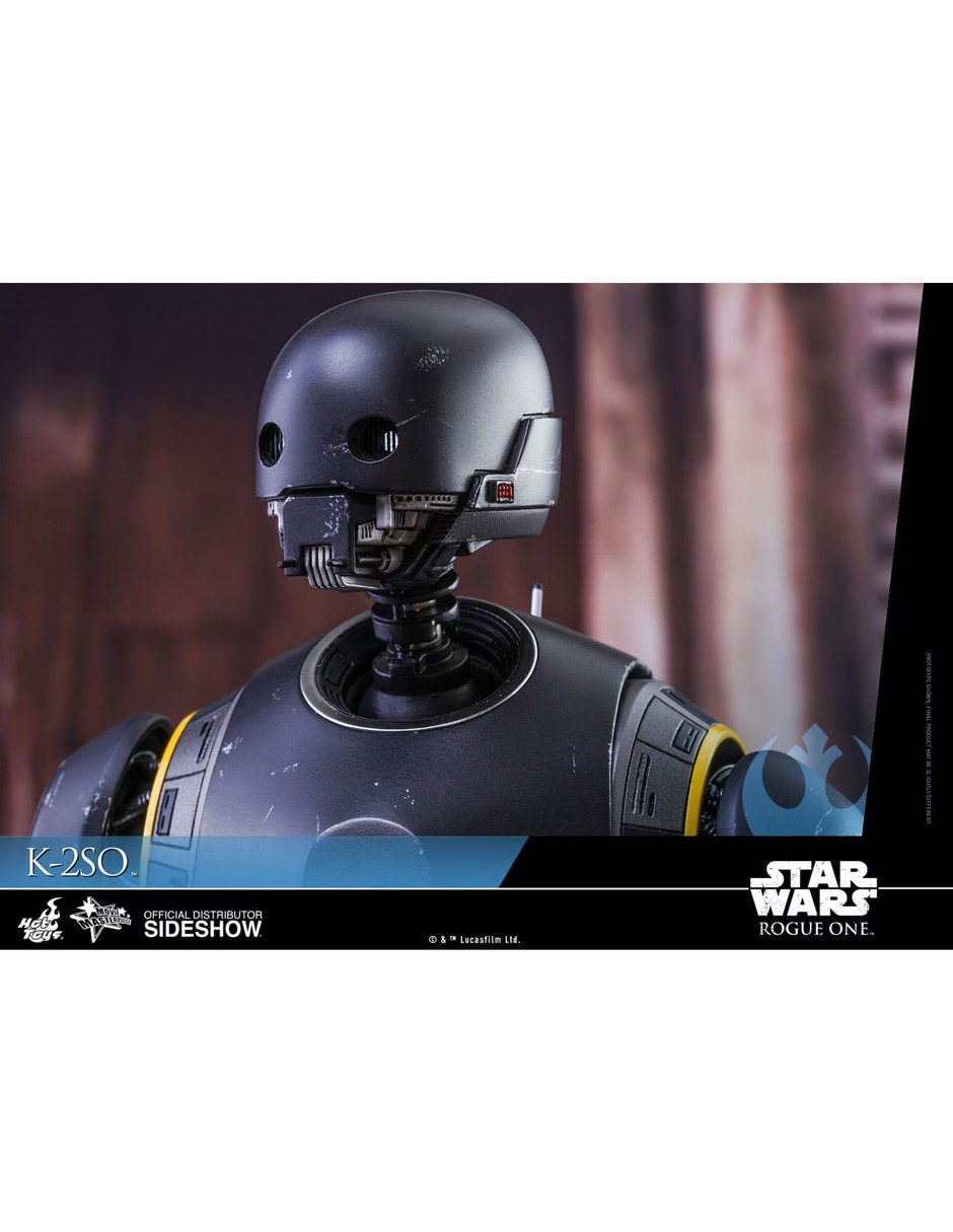 Figura de colección articulada star wars rogue one k-2so estándar con luz 5