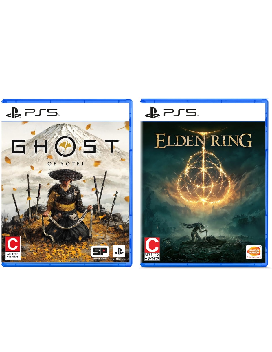 Ghost of Yotei + Elden Ring Bundle para PS5 Ghost of Yotei + Elden Ring Bundle para PS5