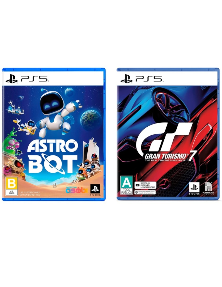 Gran Turismo 7 + Astro Bot Bundle para PS5 Gran Turismo 7 + Astro Bot Bundle para PS5