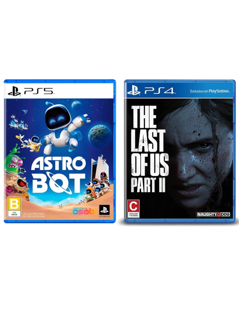 Astro Bot + The Last of Us Part II Remastered Bundle para PS5 Astro Bot + The Last of Us Part II Remastered Bundle para PS5