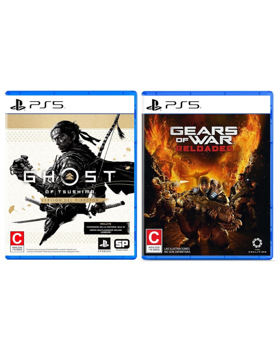 Ghost of Tsushima Director's Cut + Gears of War: Reloaded Bundle para PS5 Ghost of Tsushima Director's Cut + Gears of War: Reloaded Bundle para PS5