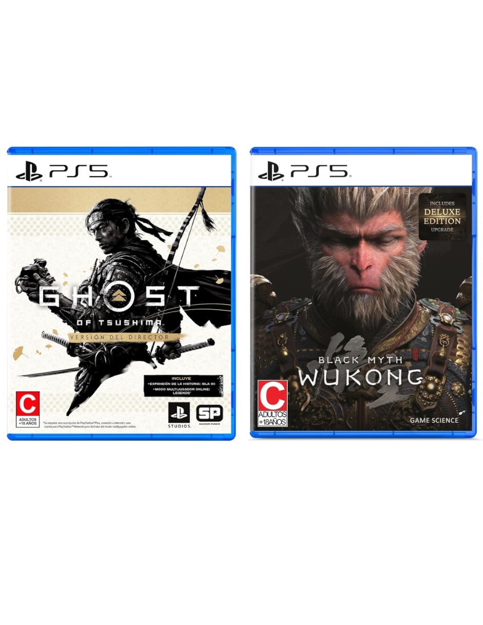 Ghost of Tsushima Director's Cut + Black Myth: Wukong Bundle para PS5 Ghost of Tsushima Director's Cut + Black Myth: Wukong Bundle para PS5
